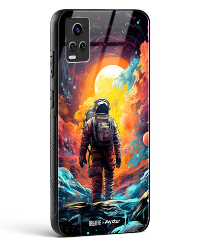 Technicolor Space Adventure [BREATHE] Glass Case Phone Cover (Vivo)