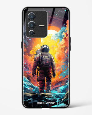 Technicolor Space Adventure [BREATHE] Glass Case Phone Cover (Vivo)