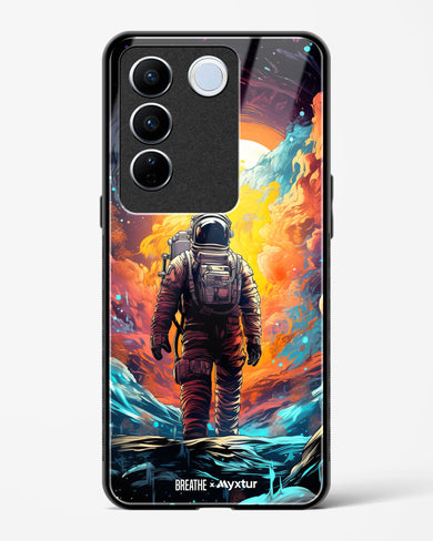 Technicolor Space Adventure [BREATHE] Glass Case Phone Cover (Vivo)