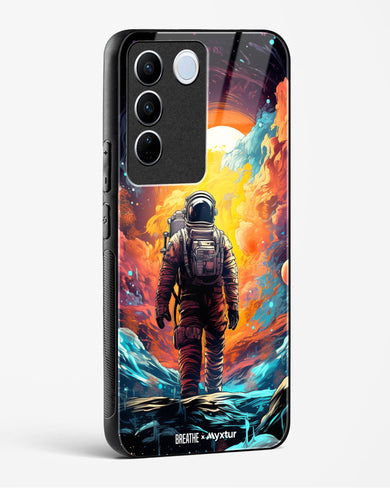 Technicolor Space Adventure [BREATHE] Glass Case Phone Cover (Vivo)