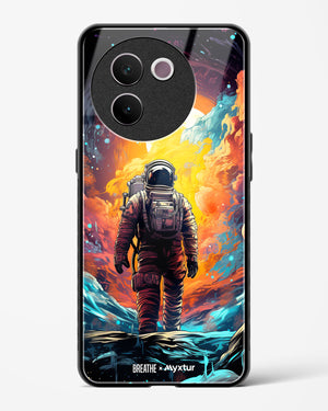 Technicolor Space Adventure [BREATHE] Glass Case Phone Cover (Vivo)