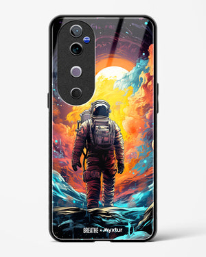 Technicolor Space Adventure [BREATHE] Glass Case Phone Cover (Vivo)