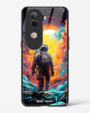 Technicolor Space Adventure [BREATHE] Glass Case Phone Cover (Vivo)