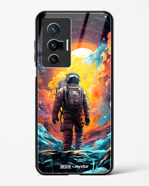 Technicolor Space Adventure [BREATHE] Glass Case Phone Cover (Vivo)