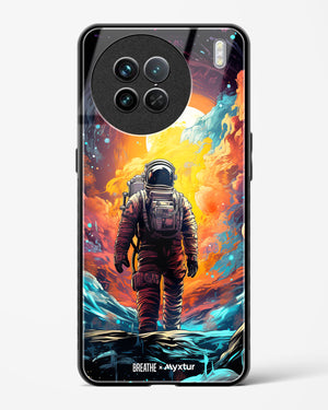 Technicolor Space Adventure [BREATHE] Glass Case Phone Cover (Vivo)