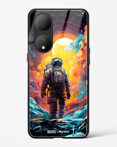 Technicolor Space Adventure [BREATHE] Glass Case Phone Cover (Vivo)