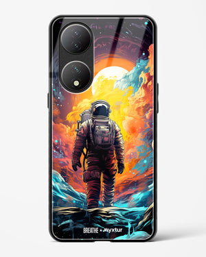 Technicolor Space Adventure [BREATHE] Glass Case Phone Cover (Vivo)
