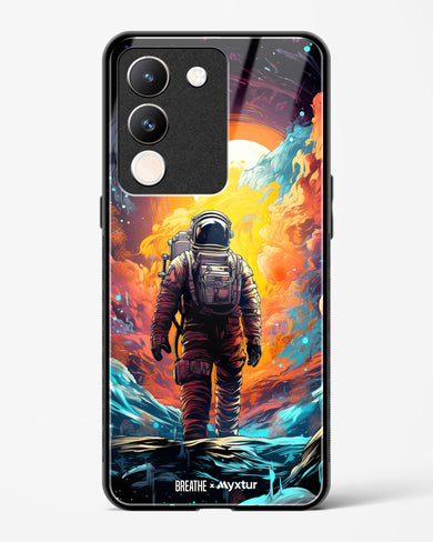 Technicolor Space Adventure [BREATHE] Glass Case Phone Cover (Vivo)