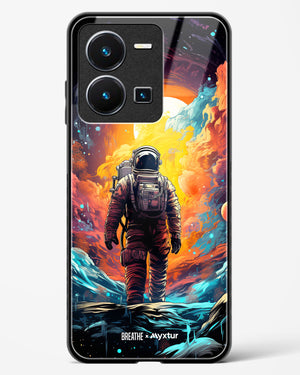 Technicolor Space Adventure [BREATHE] Glass Case Phone Cover (Vivo)