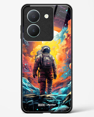 Technicolor Space Adventure [BREATHE] Glass Case Phone Cover (Vivo)