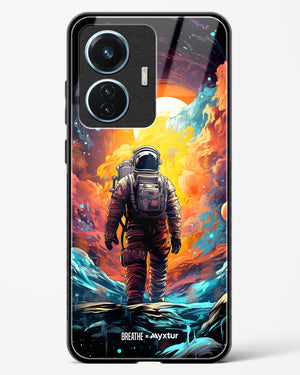 Technicolor Space Adventure [BREATHE] Glass Case Phone Cover (Vivo)