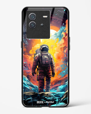 Technicolor Space Adventure [BREATHE] Glass Case Phone Cover (Vivo)