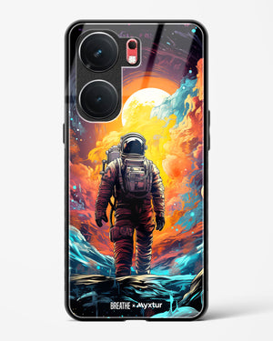 Technicolor Space Adventure [BREATHE] Glass Case Phone Cover (Vivo)