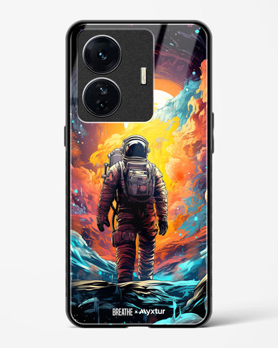 Technicolor Space Adventure [BREATHE] Glass Case Phone Cover (Vivo)