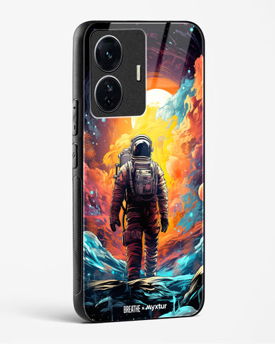 Technicolor Space Adventure [BREATHE] Glass Case Phone Cover (Vivo)
