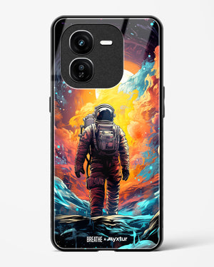 Technicolor Space Adventure [BREATHE] Glass Case Phone Cover (Vivo)