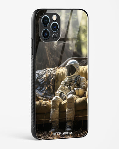 Space Couch Seclusion [BREATHE] Glass Case Phone Cover-(Apple)