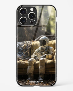 Space Couch Seclusion [BREATHE] Glass Case Phone Cover (Apple)