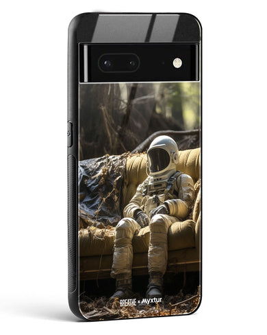 Space Couch Seclusion [BREATHE] Glass Case Phone Cover (Google)