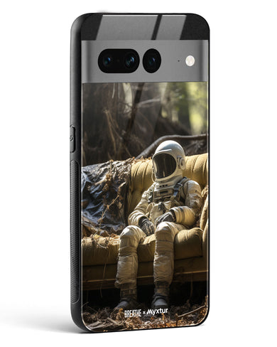 Space Couch Seclusion [BREATHE] Glass Case Phone Cover (Google)