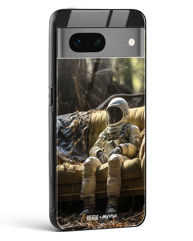 Space Couch Seclusion [BREATHE] Glass Case Phone Cover-(Google)