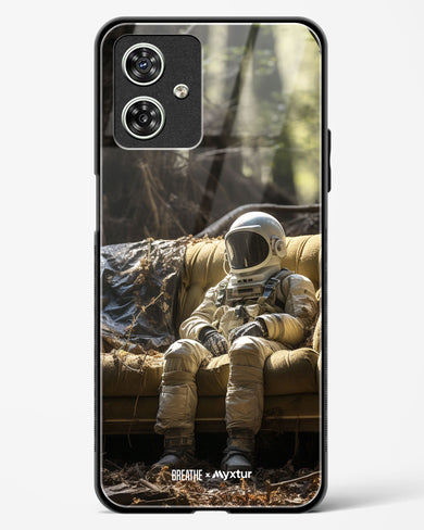 Space Couch Seclusion [BREATHE] Glass Case Phone Cover (Motorola)