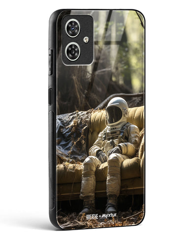Space Couch Seclusion [BREATHE] Glass Case Phone Cover (Motorola)