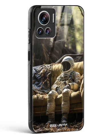 Space Couch Seclusion [BREATHE] Glass Case Phone Cover (Motorola)