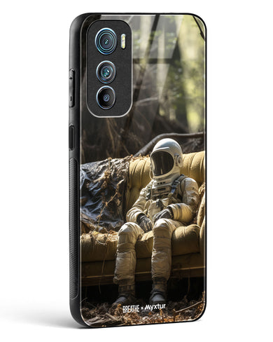 Space Couch Seclusion [BREATHE] Glass Case Phone Cover (Motorola)