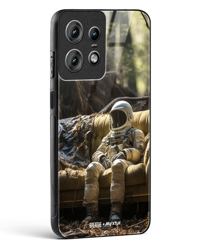 Space Couch Seclusion [BREATHE] Glass Case Phone Cover (Motorola)