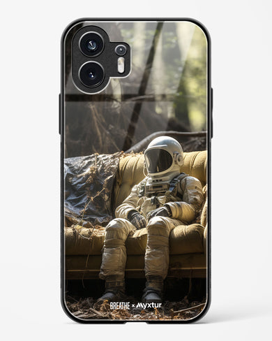Space Couch Seclusion [BREATHE] Glass Case Phone Cover (Nothing)