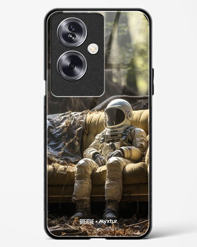 Space Couch Seclusion [BREATHE] Glass Case Phone Cover-(Oppo)