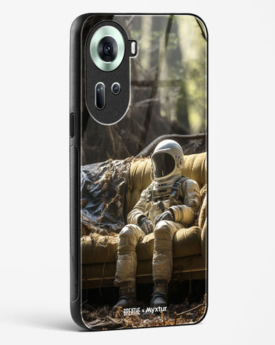 Space Couch Seclusion [BREATHE] Glass Case Phone Cover-(Oppo)