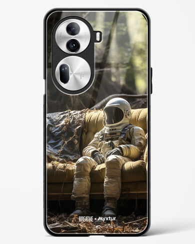 Space Couch Seclusion [BREATHE] Glass Case Phone Cover-(Oppo)