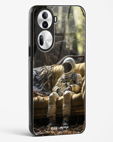 Space Couch Seclusion [BREATHE] Glass Case Phone Cover-(Oppo)