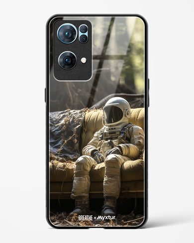 Space Couch Seclusion [BREATHE] Glass Case Phone Cover-(Oppo)