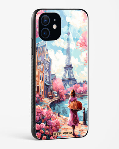 Pastel Paris Impressions [BREATHE] Glass Case Phone Cover (Apple)