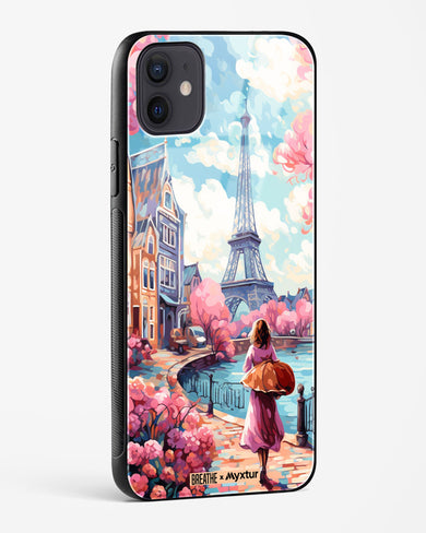 Pastel Paris Impressions [BREATHE] Glass Case Phone Cover (Apple)