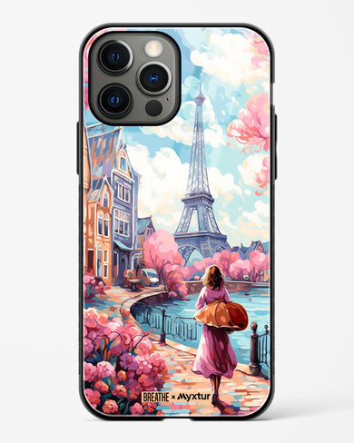 Pastel Paris Impressions [BREATHE] Glass Case Phone Cover (Apple)