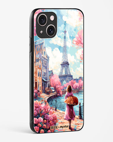 Pastel Paris Impressions [BREATHE] Glass Case Phone Cover (Apple)