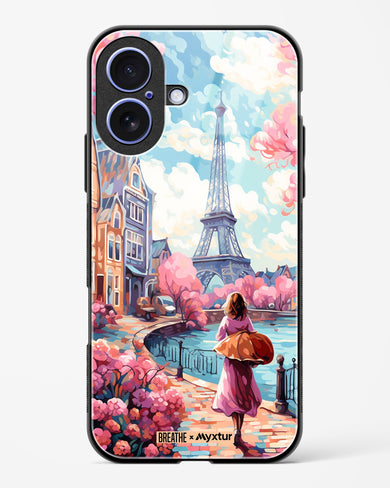 Pastel Paris Impressions [BREATHE] Glass Case Phone Cover (Apple)