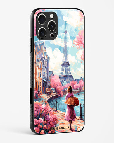 Pastel Paris Impressions [BREATHE] Glass Case Phone Cover (Apple)