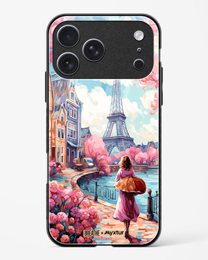 Pastel Paris Impressions [BREATHE] Glass Case Phone Cover (Apple)