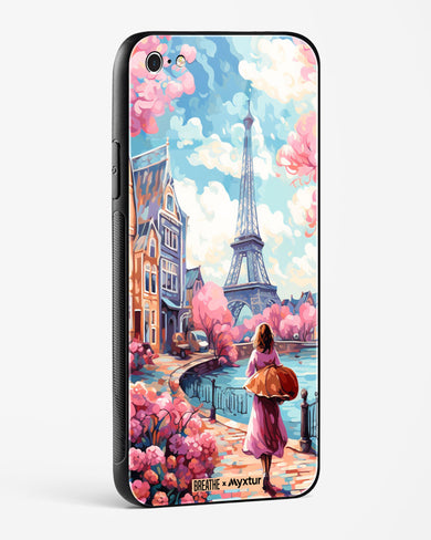 Pastel Paris Impressions [BREATHE] Glass Case Phone Cover (Apple)