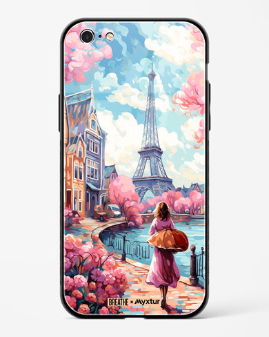 Pastel Paris Impressions [BREATHE] Glass Case Phone Cover (Apple)