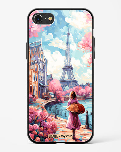Pastel Paris Impressions [BREATHE] Glass Case Phone Cover (Apple)