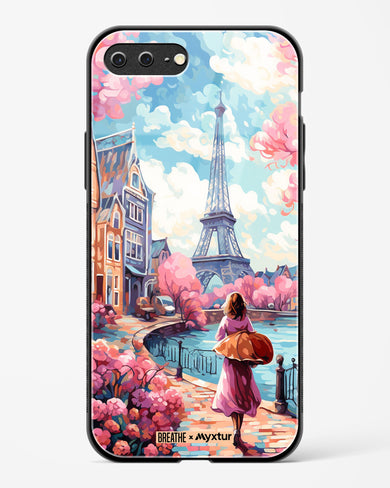 Pastel Paris Impressions [BREATHE] Glass Case Phone Cover (Apple)