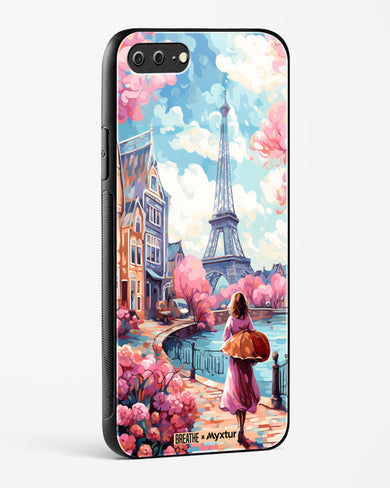 Pastel Paris Impressions [BREATHE] Glass Case Phone Cover (Apple)