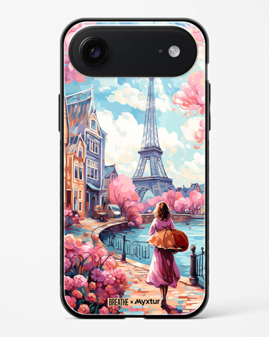 Pastel Paris Impressions [BREATHE] Glass Case Phone Cover (Apple)