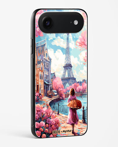 Pastel Paris Impressions [BREATHE] Glass Case Phone Cover (Apple)